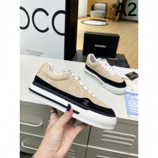 2024SS Classic Street Style CHANEL Women's Casual Shoes