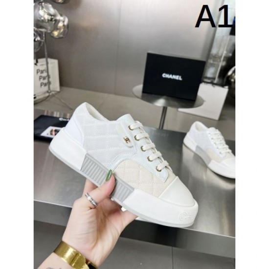 2024SS CHANEL Women's Casual Shoes Used by Celebrities and Celebrities