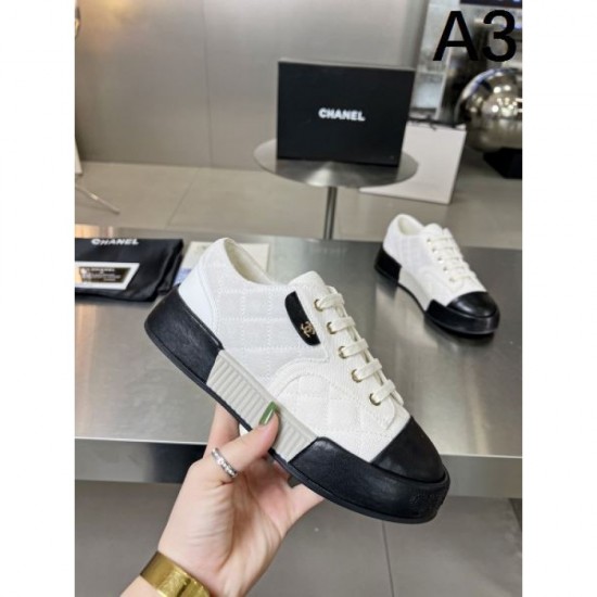 2024SS CHANEL Women's Casual Shoes Used by Celebrities and Celebrities