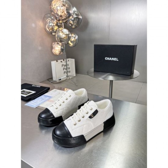 2024SS CHANEL Women's Casual Shoes Used by Celebrities and Celebrities