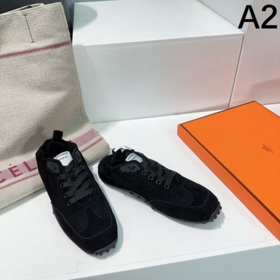 2024SS Stylish with just one piece HERMES Women's casual shoes