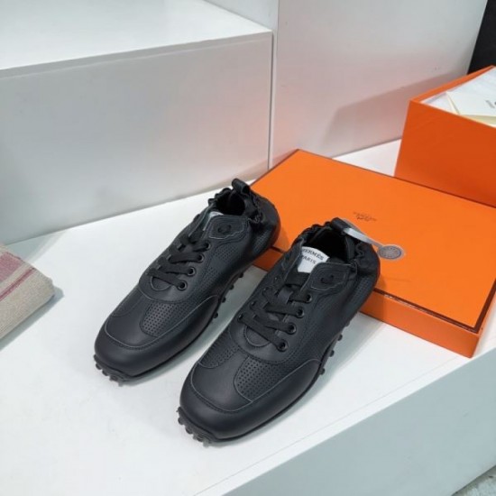 2024SS Stylish with just one piece HERMES Women's casual shoes