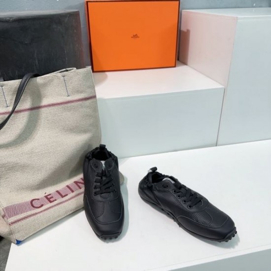 2024SS Stylish with just one piece HERMES Women's casual shoes