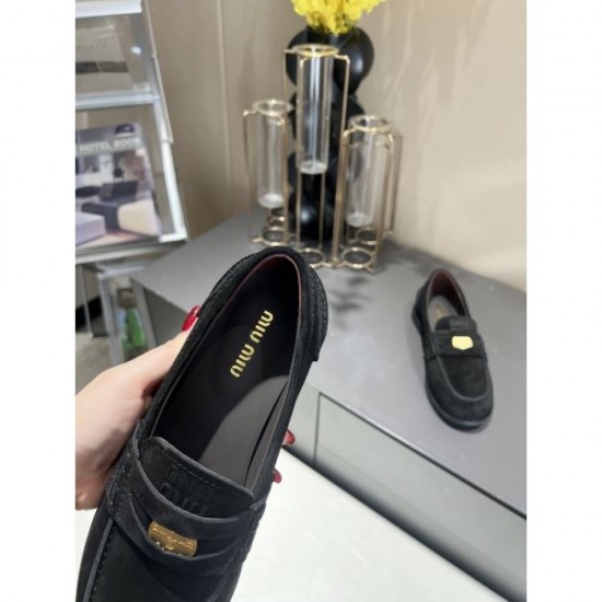 2024SS Popular item in magazines and on the streets MIU MIU Casual shoes for women