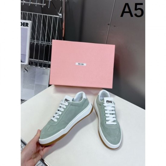 2024SS MIU MIU Women's Casual Shoes for Fashionable Experts