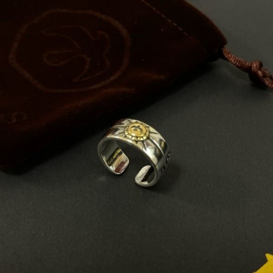 GORO'S 2024SS ring with a unique impression