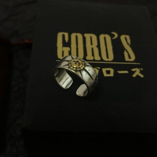 GORO'S 2024SS ring with a unique impression