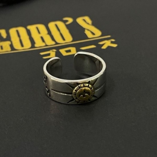 GORO'S 2024SS ring with a unique impression