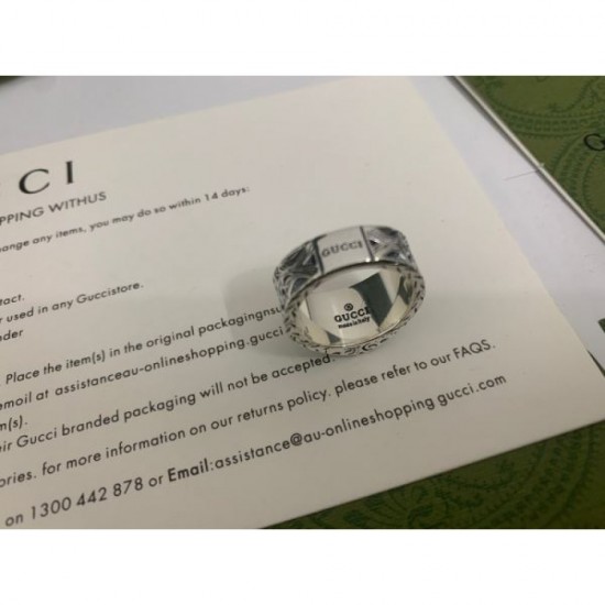 GUCCI Gucci rare! 2024SS ring limited to stores that carry it