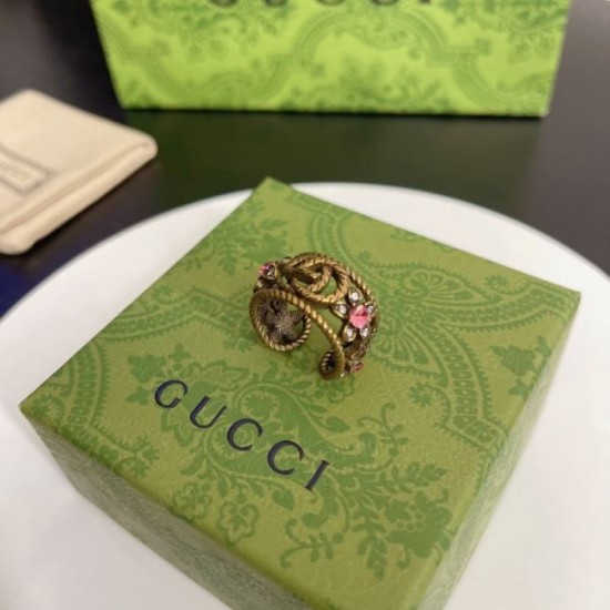 GUCCI Gucci Model 2024SS ring that is very popular in Japan