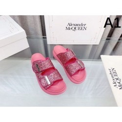 2024SS Extremely Popular Overseas ALEXANDER WANG Women's Slippers