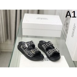 2024SS Adult Charm ALEXANDER WANG Women's Slippers