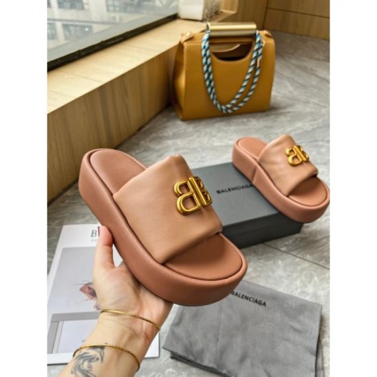 2024SS Popular standard item BALENCIAGA Women's slippers