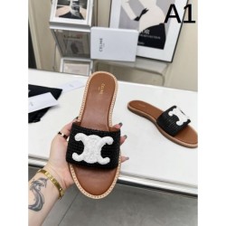 2024SS This season's explosively popular standard product CELINE Women's slippers