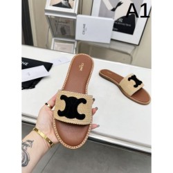 2024SS Celebrities are obsessed with brand new products CELINE Women's slippers