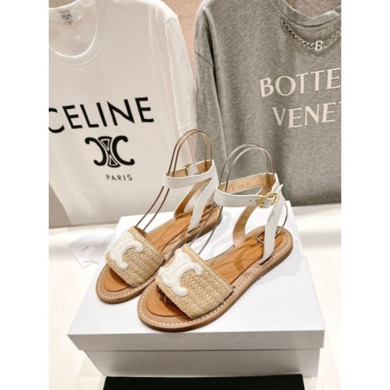 2024SS New product that has been featured in many magazines CELINE Women's Sandals