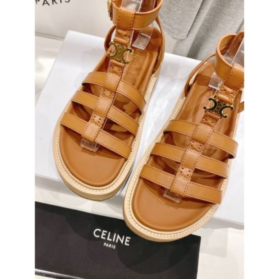 2024SS Fashionable style continues this season CELINE Women's sandals