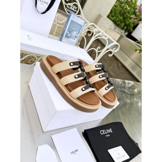 2024SS Celebrity favorite brand CELINE Women's sandals