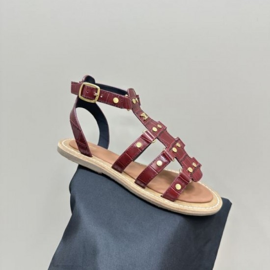 2024SS Popular standard product CELINE Women's sandals