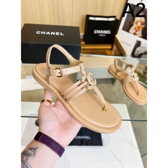 2024SS CHANEL Women's Sandals Used by Celebrities and Entertainers