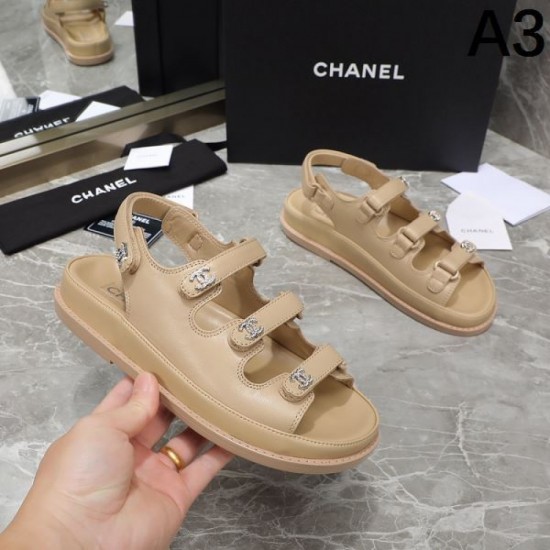 2024SS Like spring-like beautiful colors CHANEL Women's sandals