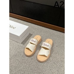 2024SS Beautiful Color Check Spring/Summer CHLOE Women's Sandals