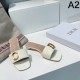 2024SS Luxury Brand Super Low Price DIOR Women's Slippers