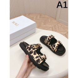 2024SS Usable and Cute Design Summer New DIOR Women's Slippers