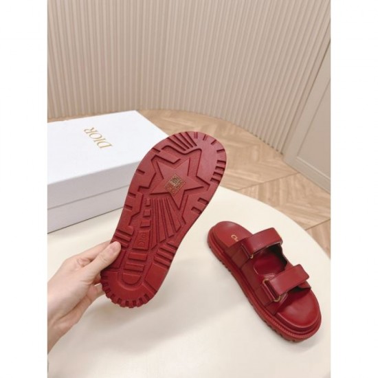 2024SS Usable and Cute Design Summer New DIOR Women's Slippers