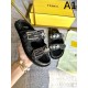 2024SS FENDI Women's Slippers for Elegant Casual Coordination