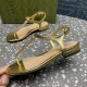 2024SS Style that can be used for summer GUCCI Gucci women's sandals