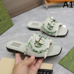 2024SS Very summery item GUCCI Gucci ladies slippers