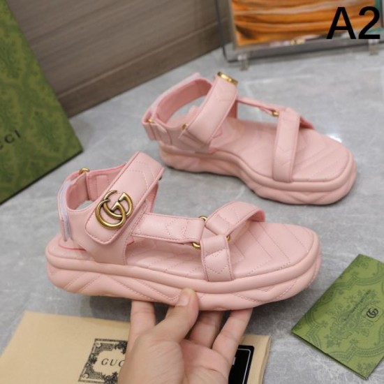 2024SS Perfect item for summer GUCCI Gucci women's sandals