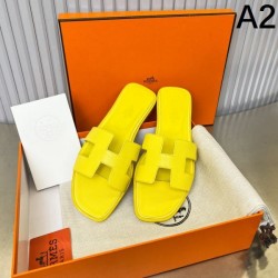 2024SS Timeless Design HERMES Women's Slippers