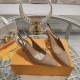 2024SS overseas advance release! LOUIS VUITTON Louis Vuitton women's sandals