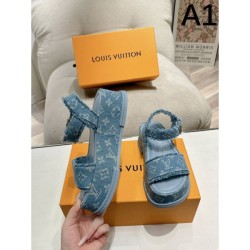 2024SS Highly Designed LOUIS VUITTON Women's Sandals