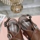 2024SS Popular Spring/Summer New Items MIU MIU Women's Sandals