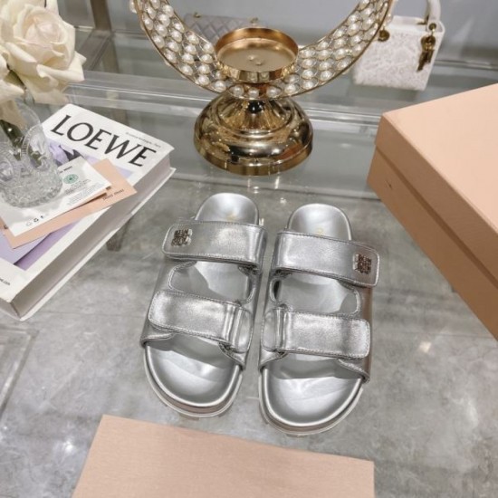 2024SS Latest and Fashionable MIU MIU Women's Slippers