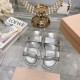 2024SS Latest and Fashionable MIU MIU Women's Slippers