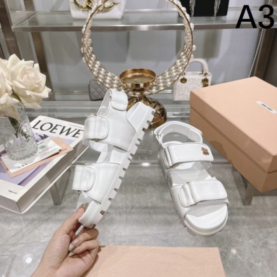 2024SS Recommended as a gift MIU MIU Women's sandals