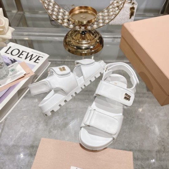 2024SS Recommended as a gift MIU MIU Women's sandals