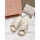 2024SS Favorite Elegant MIU MIU Women's Slippers