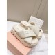 2024SS Favorite Elegant MIU MIU Women's Slippers