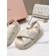 2024SS MIU MIU Women's Sandals Used by Many Celebrities