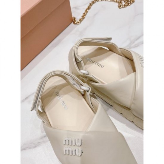 2024SS MIU MIU Women's Sandals Used by Many Celebrities