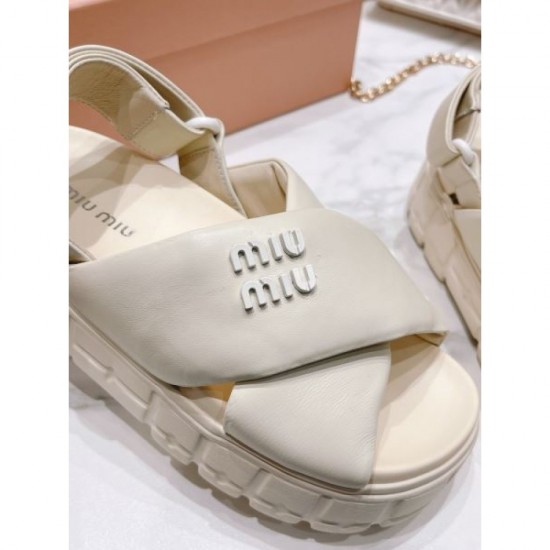 2024SS MIU MIU Women's Sandals Used by Many Celebrities