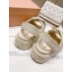 2024SS MIU MIU Women's Sandals Used by Many Celebrities