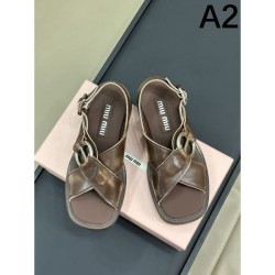 2024SS Super Rare Item MIU MIU Women's Sandals