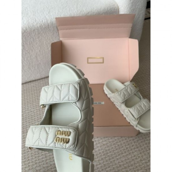 2024SS HOT Quality Assurance MIU MIU Women's Sandals