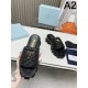 2024SS Light casual style PRADA Women's slippers